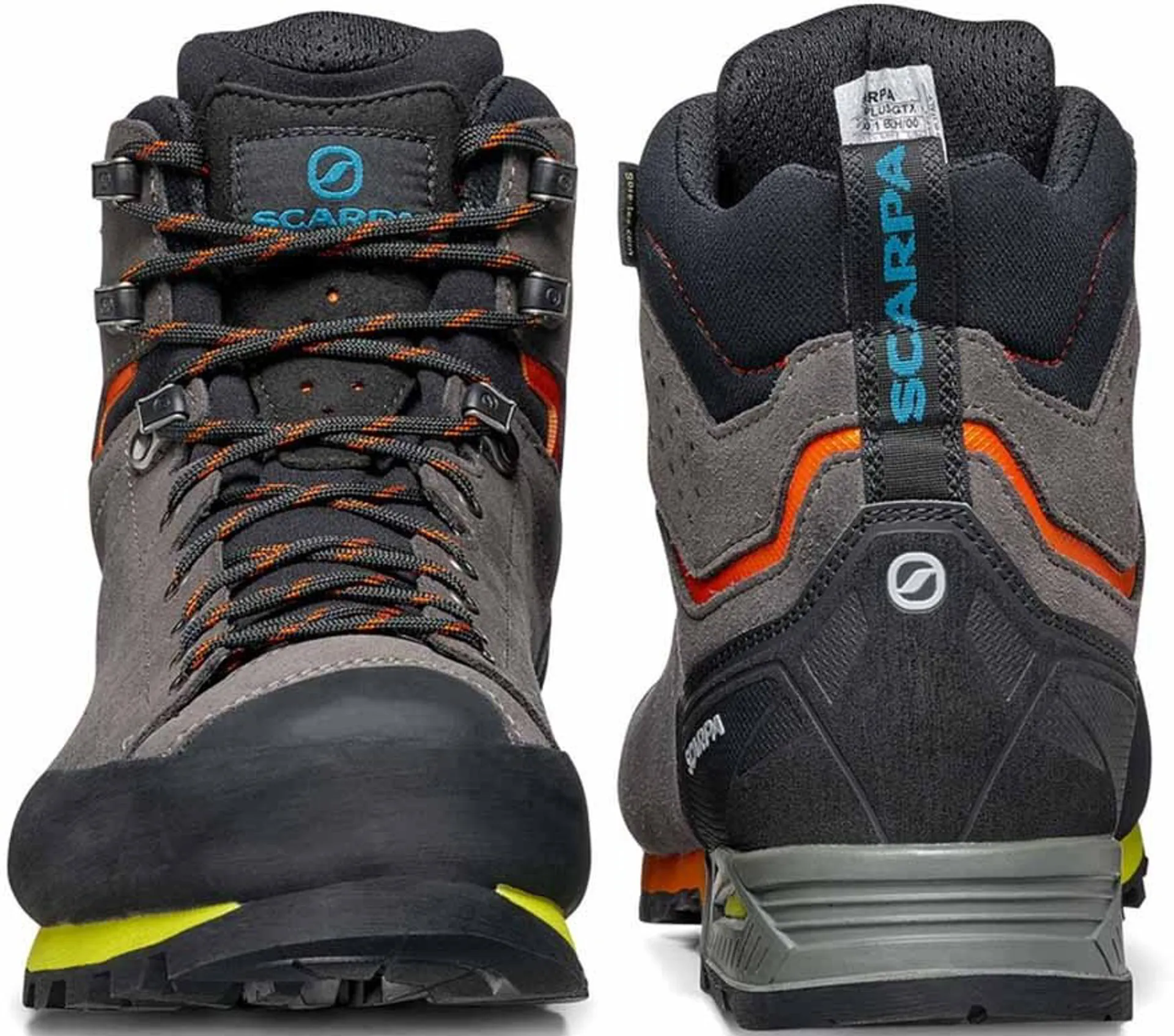 Scarpa Mens Zodiac Plus GTX Boots SharkOrange